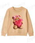 Legacy Teddybär Kinder-Sweatshirt – Beige