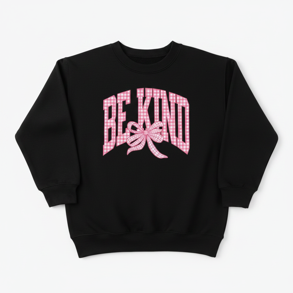 BE KIND Flatlay schwarz