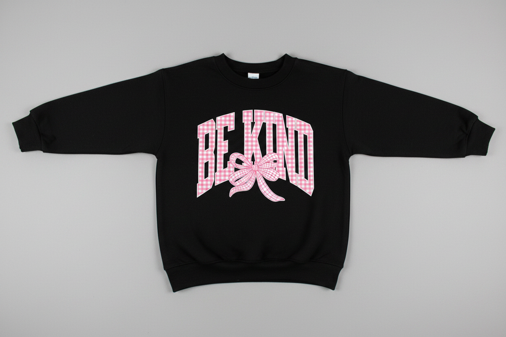 BE KIND Sweatshirt Schwarz