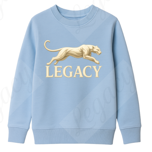 Legacy Panther Kinder-Sweatshirt – Babyblau