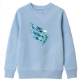 Legacy Diamond Wing Kinder-Sweatshirt – Babyblau