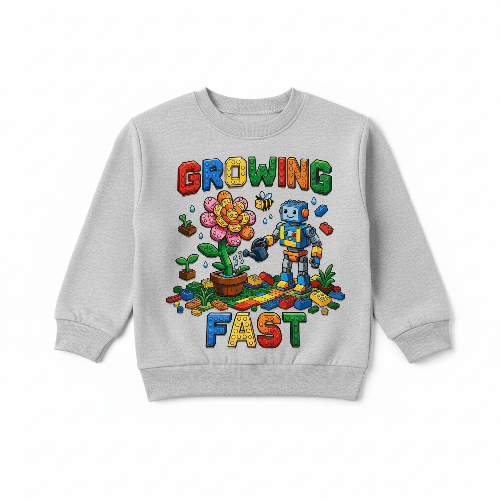 GROWING FAST Produktbild Hellgrau