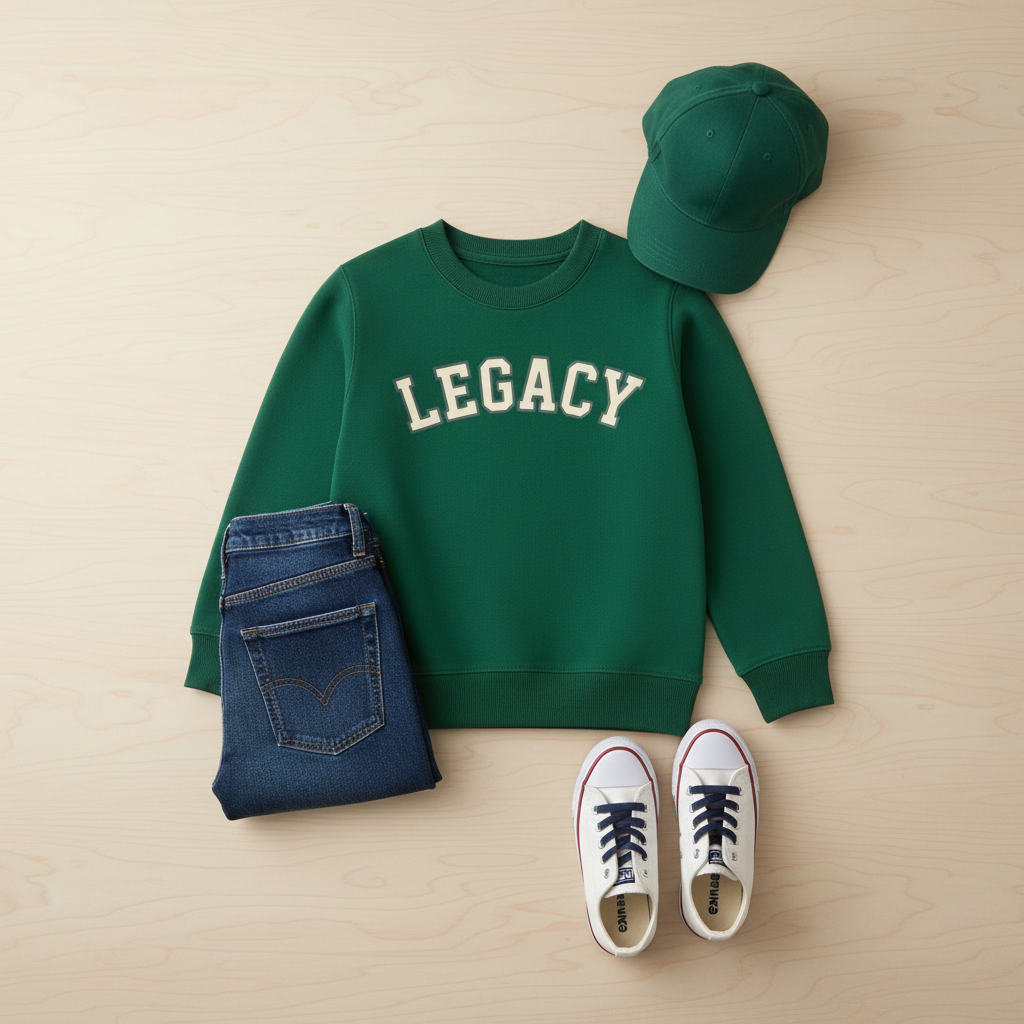 Legacy Sweatshirt Flat Lay